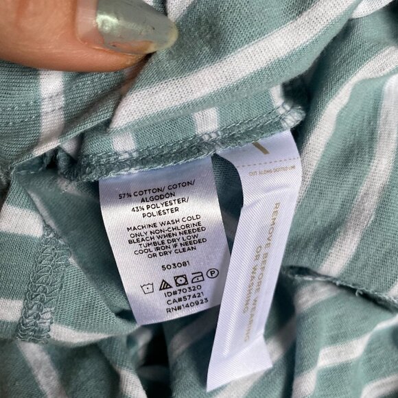 LOU & Grey Striped "Ellie" Maxi Dress BNWOT XXS - Picture 6 of 7